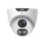 UNV 8MP Intelligence Double Light Full Color Active Deterrence Eyeball Network Camera