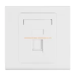 Faceplate Single 45 Degrees Inclined