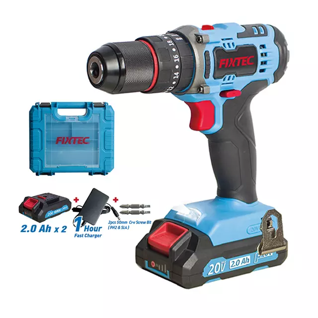 Fixtec 20V Cordless Impact Drill