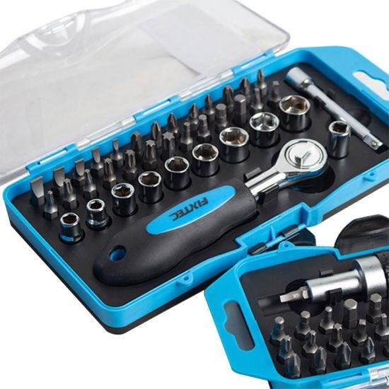 Fixtec 38PCS Rachet Socket Set