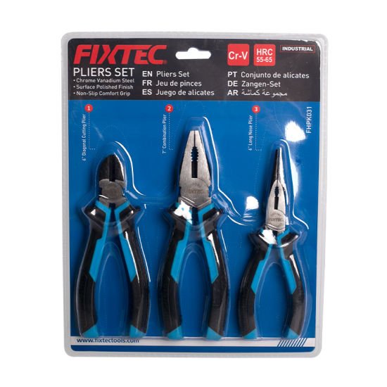 FIXTEC 3PCS PLIER SET