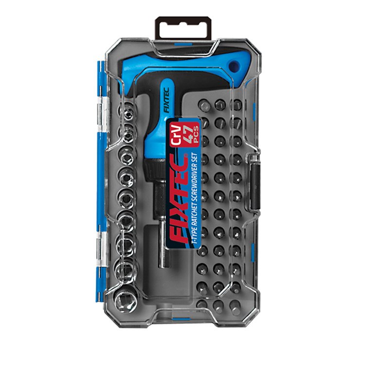 Fixtec 47 PCS Rachet Screwdriver Set