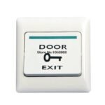 No Plastic Exit Button 3x3