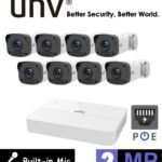 UNV 2MP 8 Channel Kit - 8 Cameras
