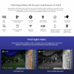 EZVIZ Battery Powered Color Night Vision Camera (Add-on for Kit with Base Station) - Image 3