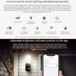 EZVIZ 4MP Wall Light Camera with 2way Talk - Image 2