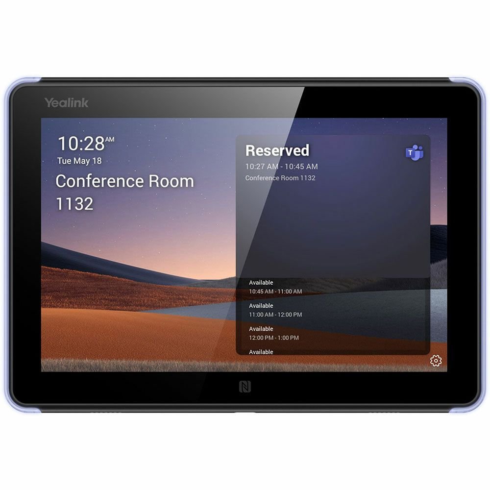 room-pannel-teams-reserved.jpg Yealink RoomPanel for Microsoft Teams - Image 1